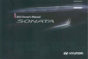 2012 Hyundai Sonata Owner's Manual