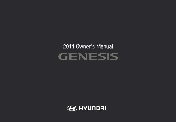 2011 Hyundai Genesis Owner's Manual