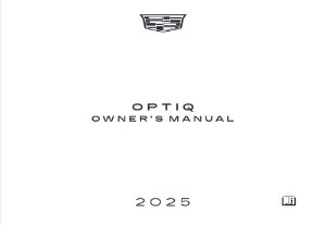 2025 Cadillac OPTIQ Owner's Manual