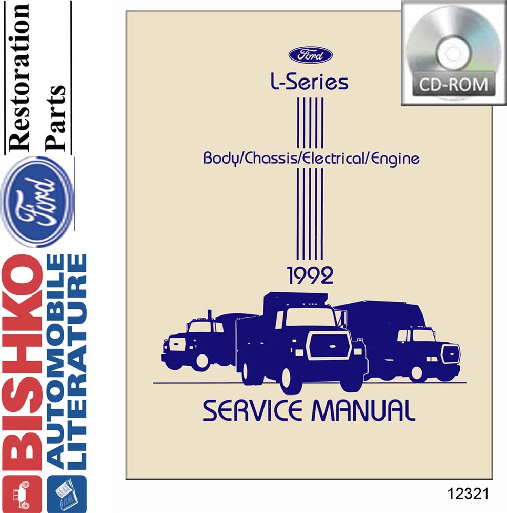 1992 Ford L-Series Truck Shop Service Repair Manual PDF