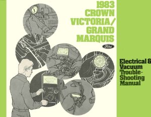 1983 Ford Crown Victoria, Grand Marquis Wiring Diagrams Manual