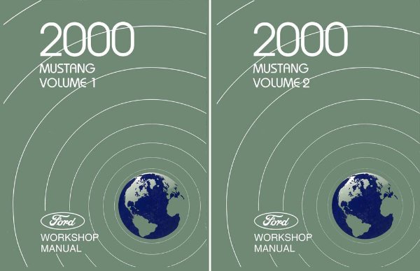 2000 Ford Mustang Factory Shop Service Manual