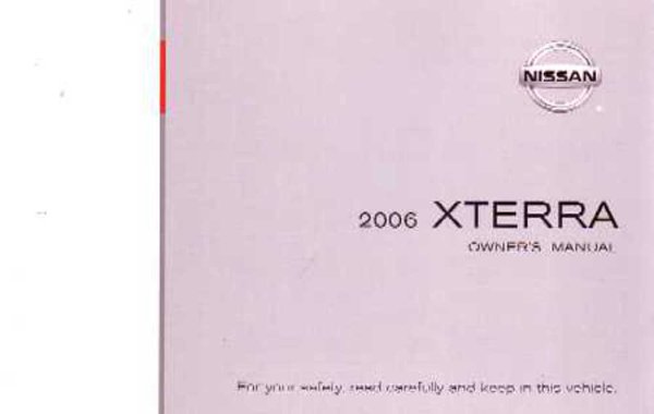 2006 Nissan Xterra Owner's Manual
