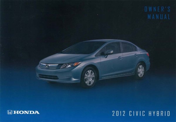 2012 Honda Civic Hybrid Owner's Manual