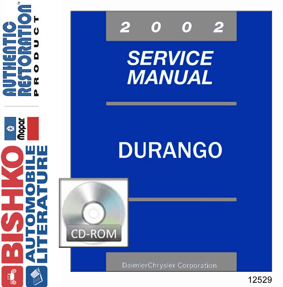 2002 Dodge Truck Durango Factory Shop Service Manual