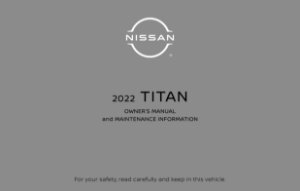 2022 Nissan Titan Owner's Manual