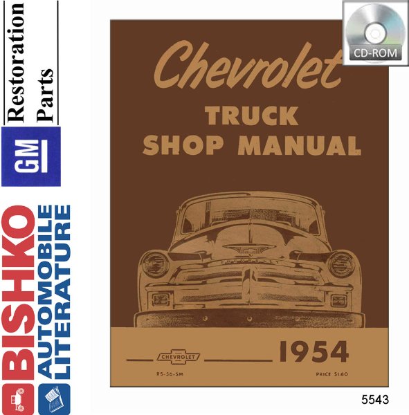 1954 Chevrolet Truck All Models Factory Shop Service Manual