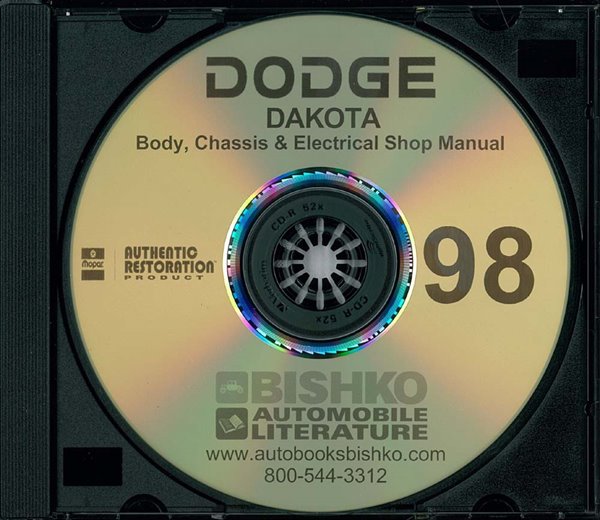 1998 Dodge Truck Dakota Factory Shop Service Manual