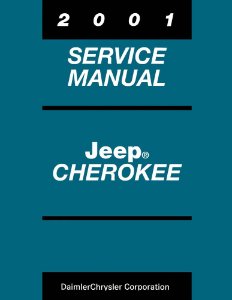 2001 Jeep Cherokee Factory Shop Service Manual