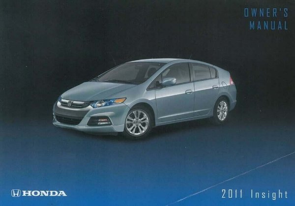 2011 Honda INSIGHT Owner's Manual