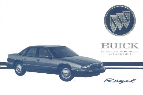 1995 Buick Regal Owner's Manual