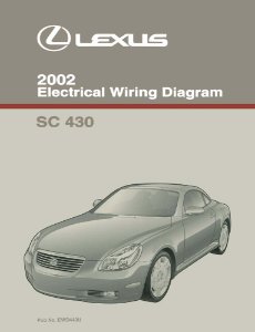 2002 Lexus SC 430 Wiring Diagrams Manual