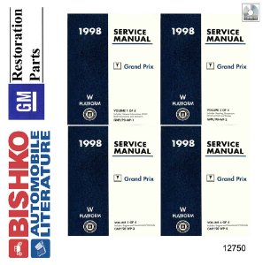 1998 Pontiac Grand Prix Factory Shop Service Manual