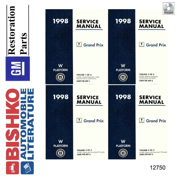 1998 Pontiac Grand Prix Factory Shop Service Manual