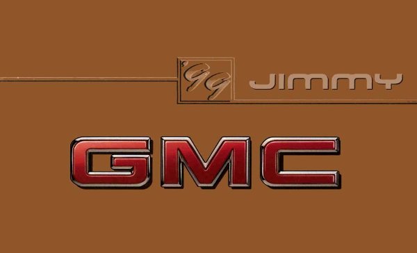 1999 GMC Jimmy Owner's Manual