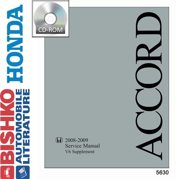2008–2009 Honda Accord V6 Factory Shop Service Manual