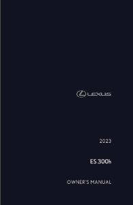 2023 Lexus ES 300h Owner's Manual