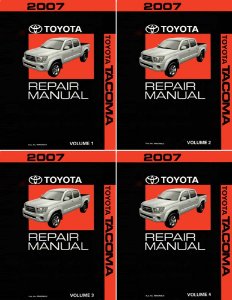 2007 Toyota Tacoma Shop Service Repair Manual Complete Set