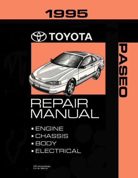 1995 Toyota Paseo Factory Shop Service Manual