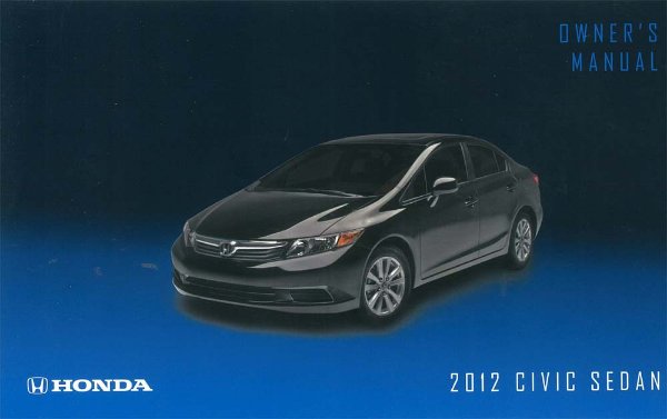2012 Honda Civic Sedan Owner's Manual