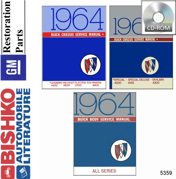 1964 Buick All Models Factory Shop Service Manual