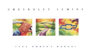 1993 Chevrolet Lumina Owner's Manual