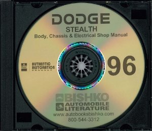 1996 Dodge Stealth Factory Shop Service Manual