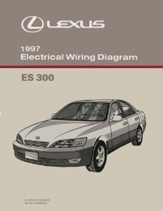 1997 Lexus ES 300 Wiring Diagrams Manual