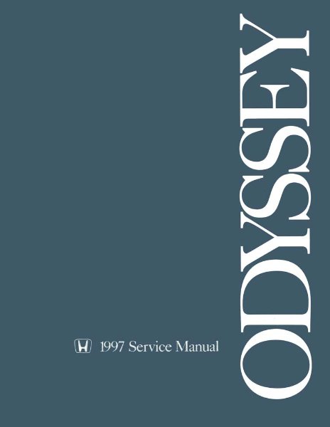 1997 Honda Odyssey Factory Shop Service Manual