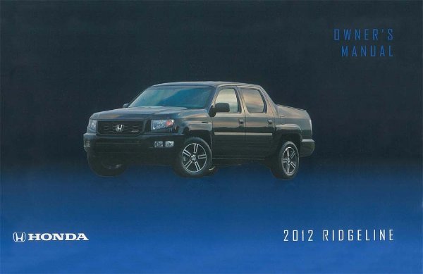 2012 Honda Ridgeline Owner's Manual