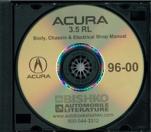 1996–2000 Acura 3.5RL Factory Shop Service Manual