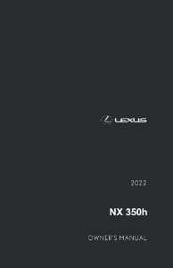 2022 Lexus NX 350h Owner's Manual