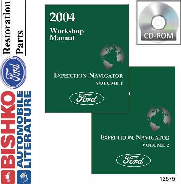 2004 Ford Truck Expedition, Navigator Factory Shop Service Manual