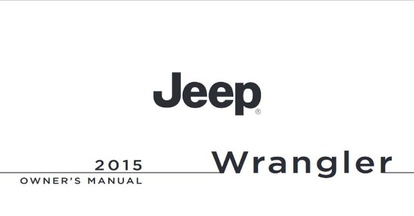 2015 Jeep Wrangler Owner's Manual
