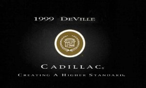 1999 Cadillac Deville Owner's Manual