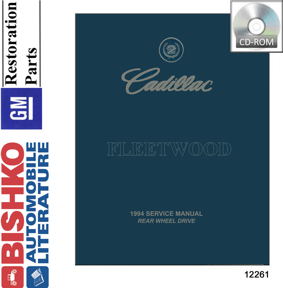 1994 Cadillac Fleetwood Factory Shop Service Manual