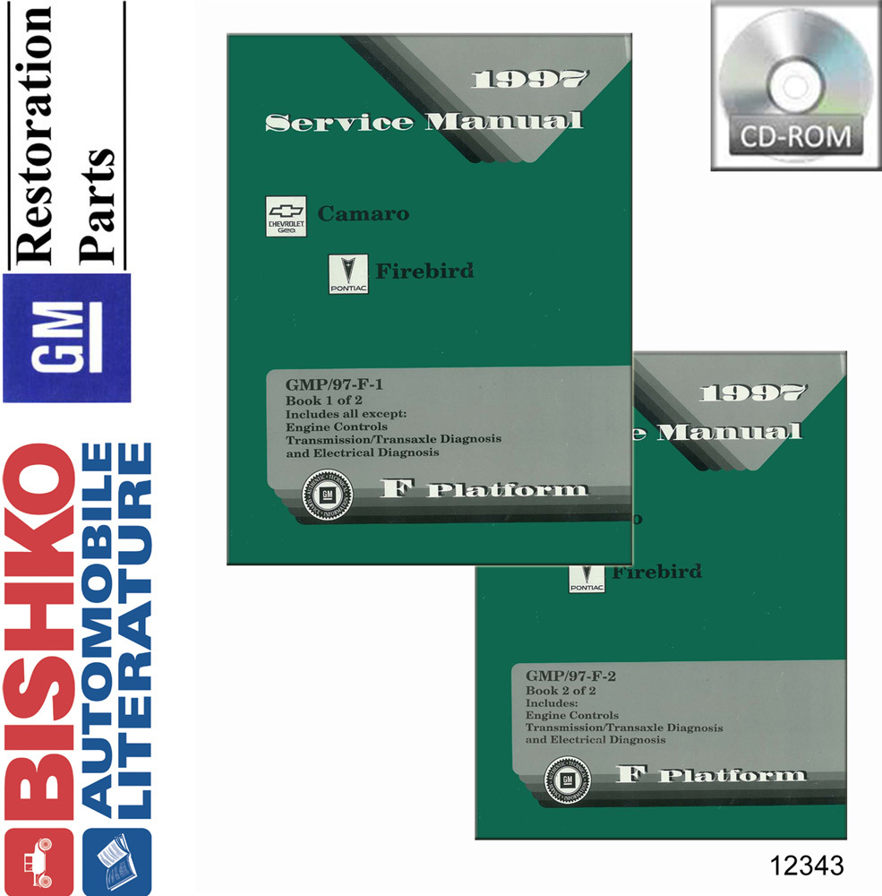 1997 Chevrolet Camaro, Firebird Factory Shop Service Manual