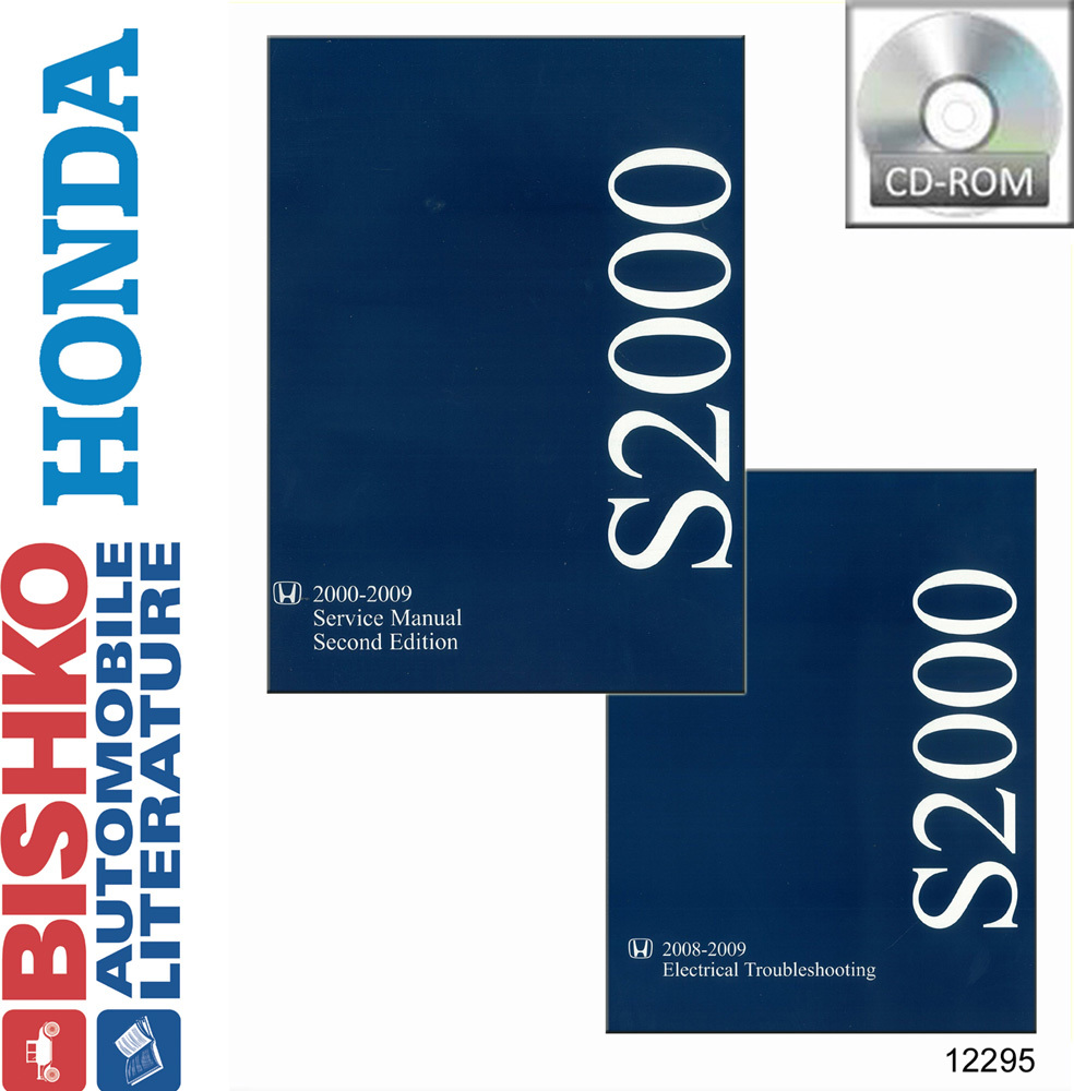 2000–2009 Honda S2000 Factory Shop Service Manual
