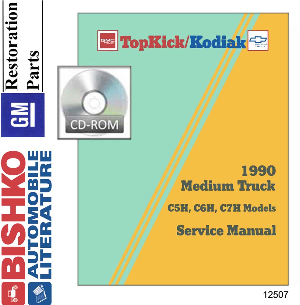 1990 Chevrolet Truck Topkick, Kodiak Factory Shop Service Manual