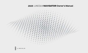 2025 Lincoln Navigator Owner's Manual