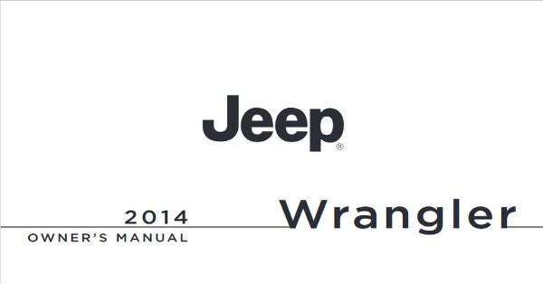 2014 Jeep Wrangler Owner's Manual