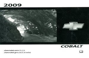 2009 Chevrolet Cobalt Owner's Manual