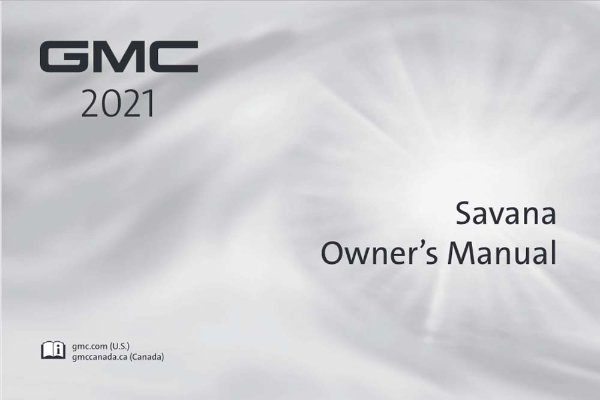 2021 GMC Savana Owner's Manual