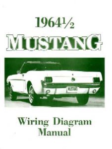 1964 Ford Mustang Wiring Diagrams Manual