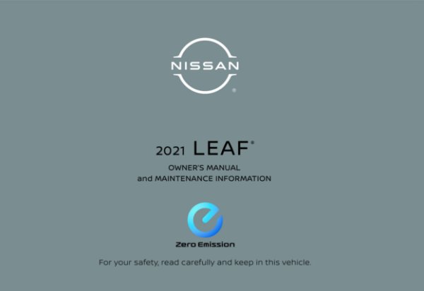 2021 Nissan Leaf Owner's Manual