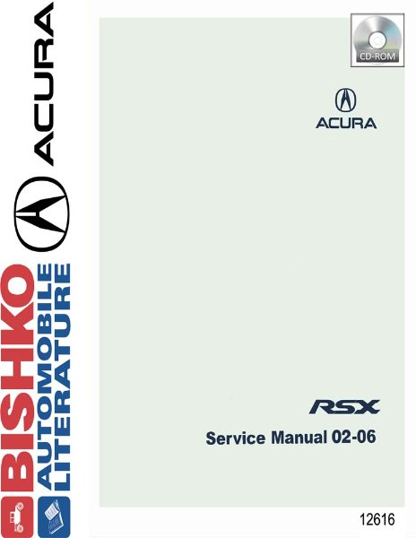 2002–2006 Acura RSX Factory Shop Service Manual