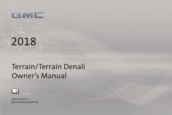 2018 GMC Terrain Owner's Manual