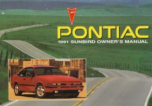 1991 Pontiac Sunbird Owner's Manual