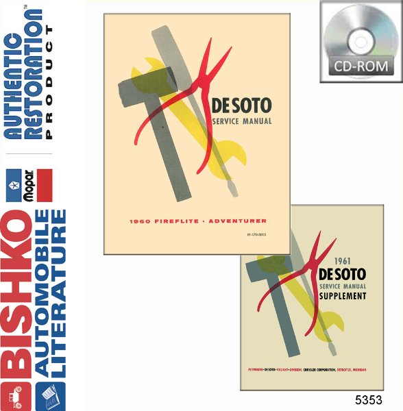 1960–1961 Desoto All Models Factory Shop Service Manual