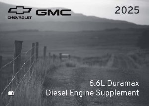 2025 Chevrolet DIESEL SUPPLEMENT Owner's Manual